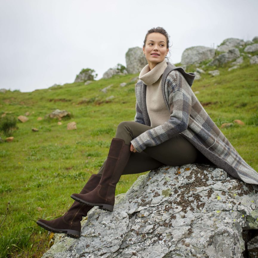 Ariat Sutton II wasserdichter Stiefel Frauen P4JJPR2355 Schokolade Schuhwerk