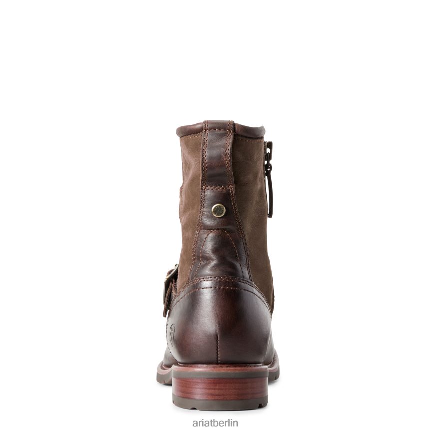 Ariat Wasserdichter Savannah-Stiefel Frauen P4JJPR2288 Schokolade/Weide Schuhwerk