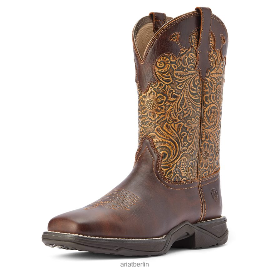 Ariat Anthem Savanna Westernstiefel Frauen P4JJPR2148 reichhaltiger Ton Schuhwerk