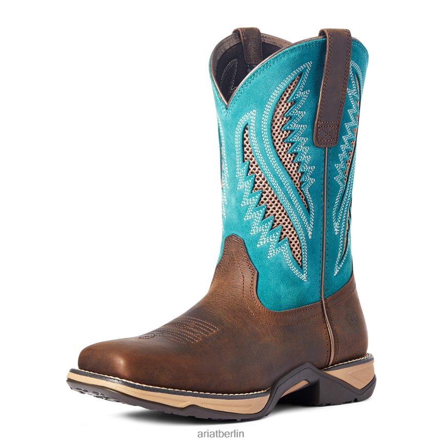 Ariat Anthem Venttek Westernstiefel Frauen P4JJPR2145 Schokochip Schuhwerk