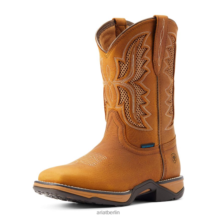Ariat Anthem Venttek wasserdichter Westernstiefel Frauen P4JJPR2276 gerösteter Weizen Schuhwerk