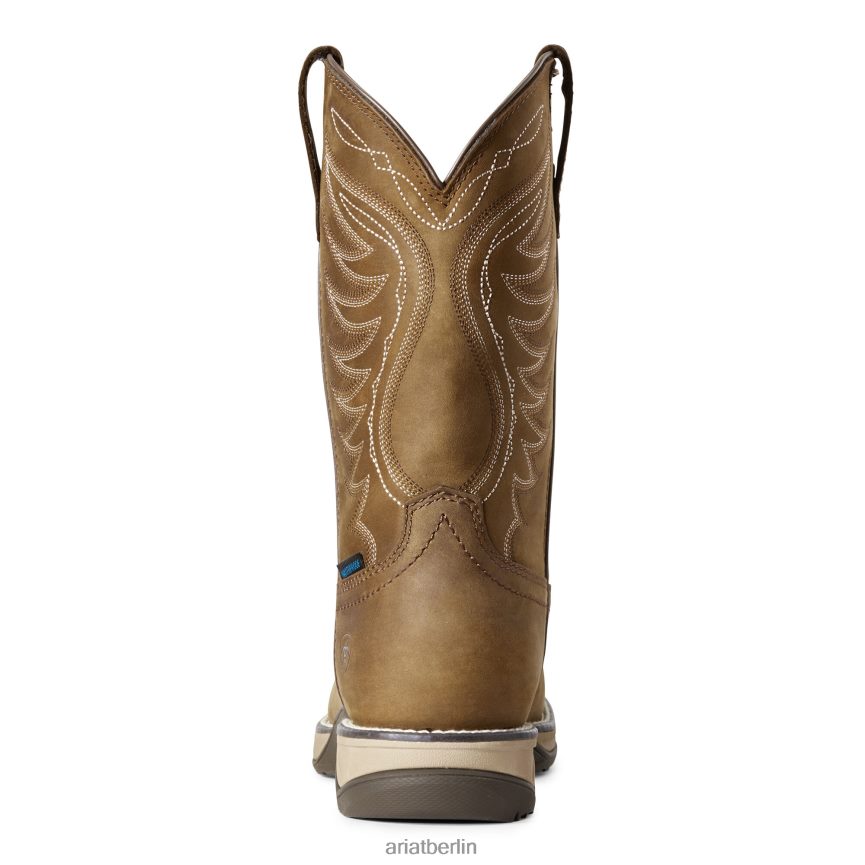Ariat Anthem wasserdichter Westernstiefel Frauen P4JJPR2128 Distressed-Braun Schuhwerk