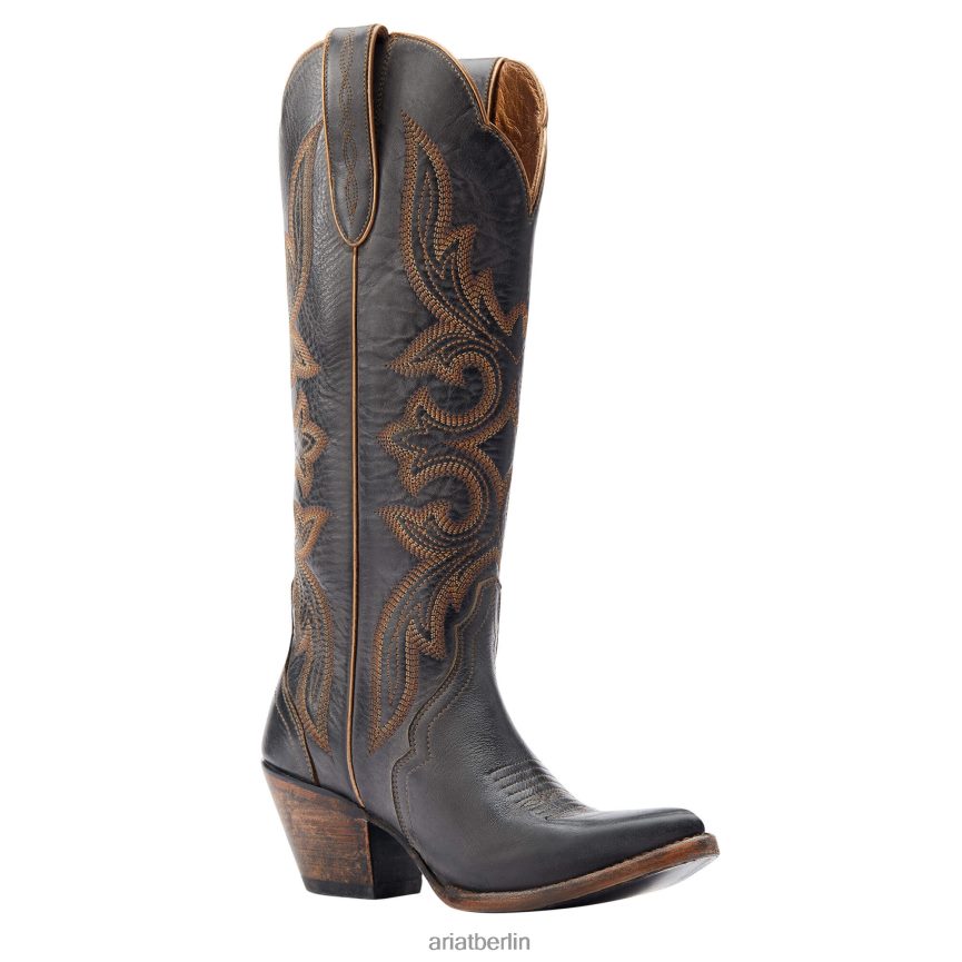 Ariat Belinda Stretchfit Westernstiefel Frauen P4JJPR2085 Beduino schwarz Schuhwerk