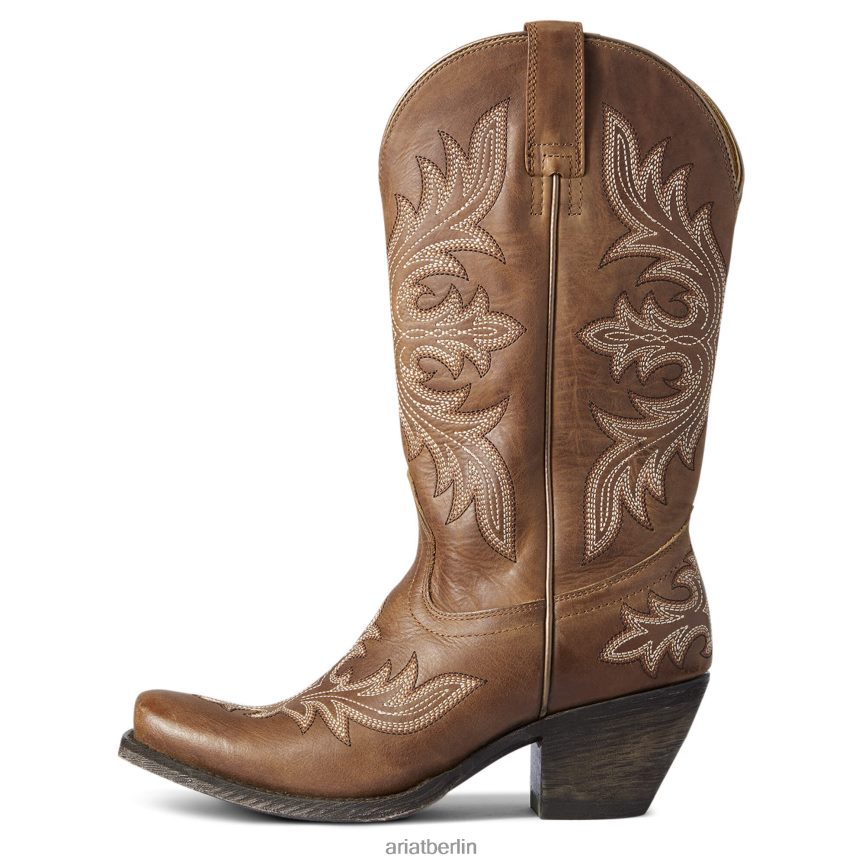 Ariat Circuit Rosewood Westernstiefel Frauen P4JJPR2165 natürliche Bräune Schuhwerk