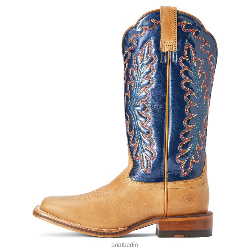 Ariat Darbie Westernstiefel Frauen P4JJPR2180 Flachs Schuhwerk