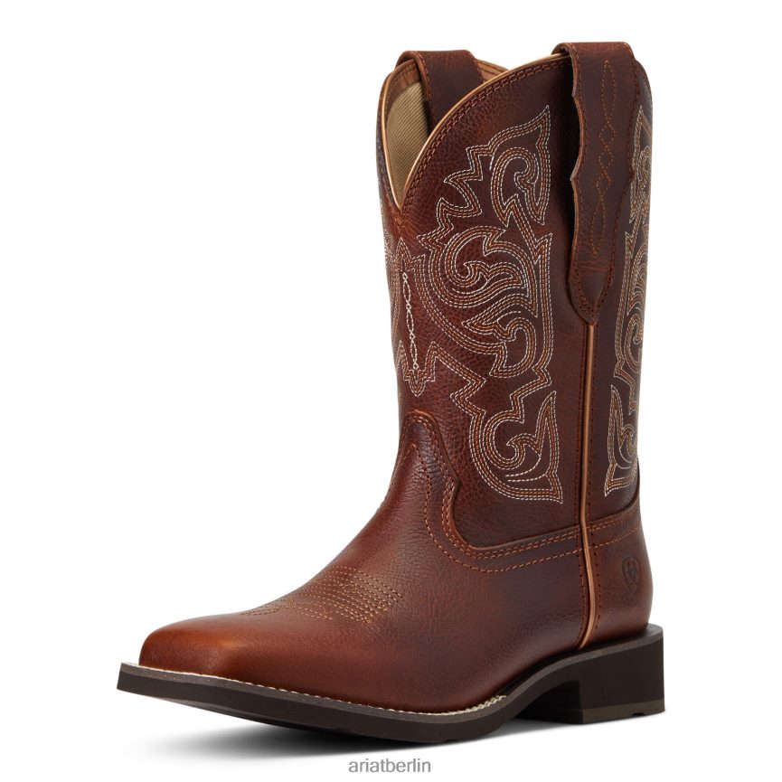 Ariat Delilah Stretchfit Westernstiefel Frauen P4JJPR2089 gewürzter Apfelwein Schuhwerk