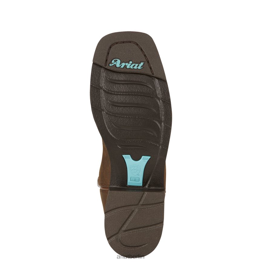 Ariat Delilah Westernstiefel Frauen P4JJPR2098 braun geröstet Schuhwerk