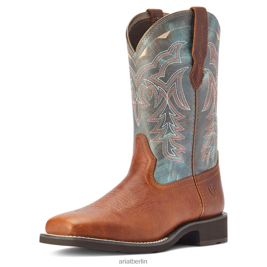 Ariat Delilah Westernstiefel Frauen P4JJPR2164 gewürzter Apfelwein Schuhwerk