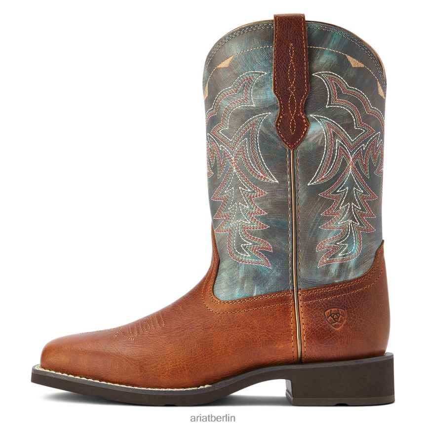 Ariat Delilah Westernstiefel Frauen P4JJPR2164 gewürzter Apfelwein Schuhwerk