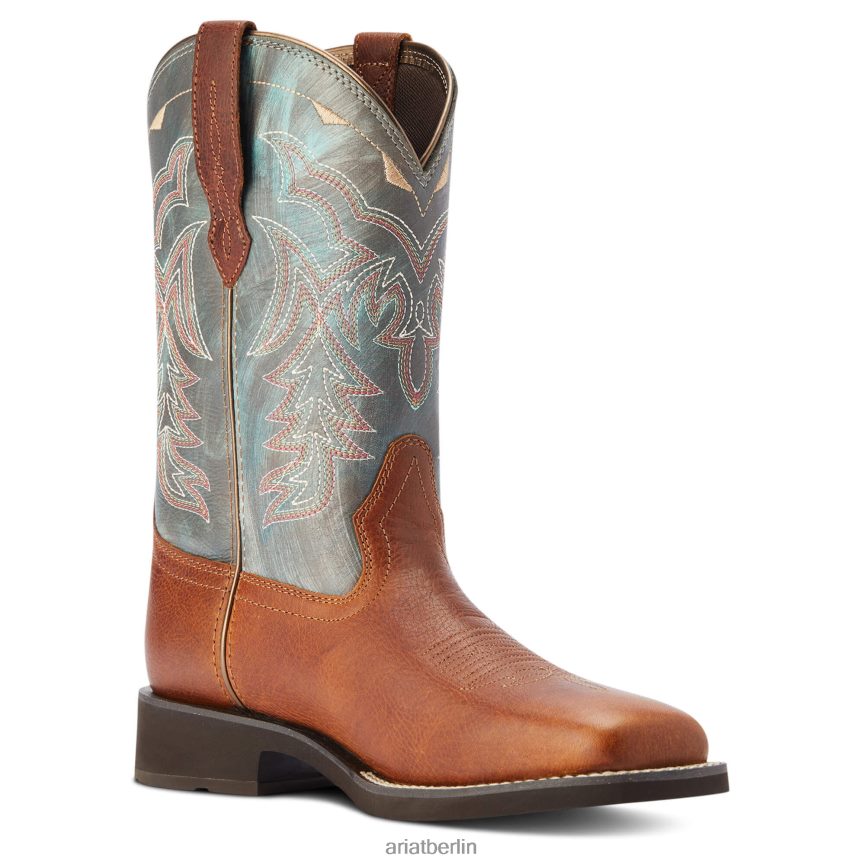 Ariat Delilah Westernstiefel Frauen P4JJPR2164 gewürzter Apfelwein Schuhwerk