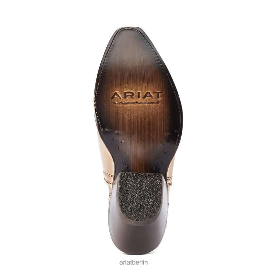 Ariat Dixon Westernstiefel Frauen P4JJPR2205 goldene Schnalle Schuhwerk