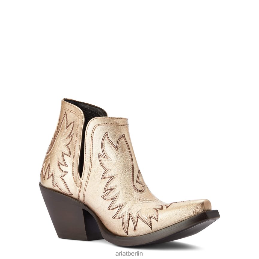 Ariat Dixon Westernstiefel Frauen P4JJPR2205 goldene Schnalle Schuhwerk