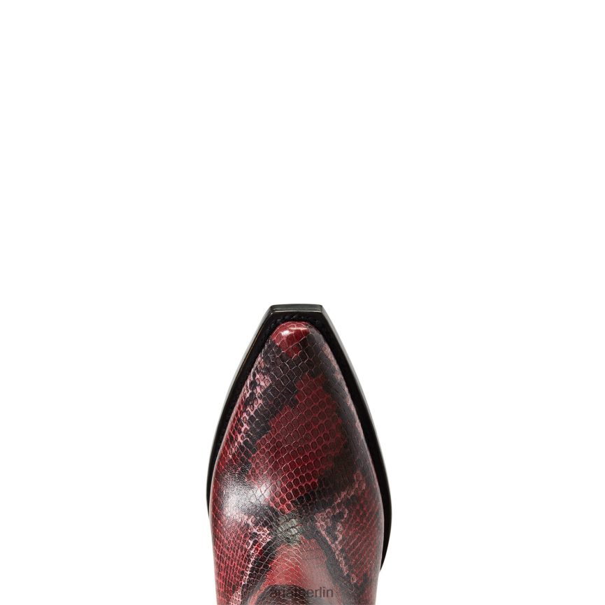 Ariat Dixon Westernstiefel Frauen P4JJPR2217 rote Schlange Schuhwerk