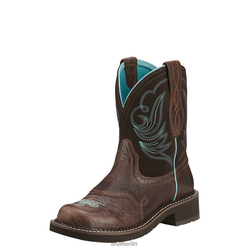 Ariat Fatbaby Heritage eleganter Westernstiefel Frauen P4JJPR2157 königliche Schokolade Schuhwerk