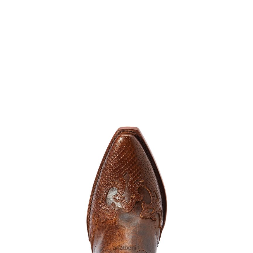 Ariat Genfer Stretchfit-Westernstiefel Frauen P4JJPR2084 Roggen Schuhwerk