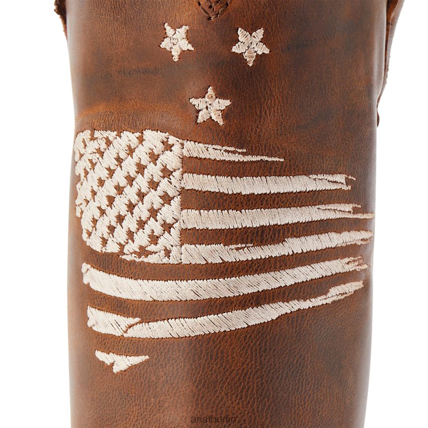 Ariat Heritage R Toe Liberty Stretchfit Westernstiefel Frauen P4JJPR2283 freches Braun Schuhwerk