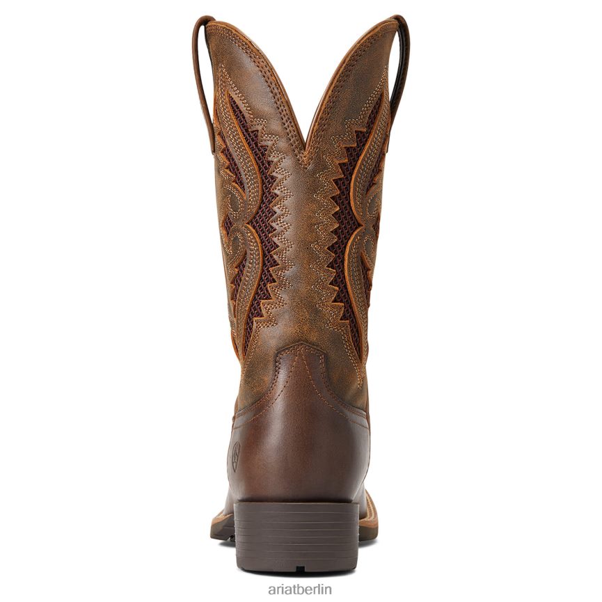 Ariat Hybrid Rancher Venttek 360 Grad Westernstiefel Frauen P4JJPR2097 Distressed Tan/Trüffel Schuhwerk