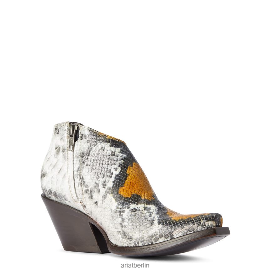 Ariat Jolene Westernstiefel Frauen P4JJPR2246 gelbe Schlange Schuhwerk