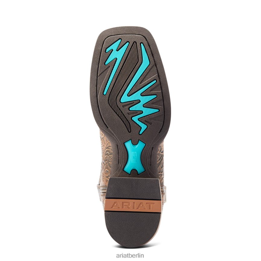 Ariat Olena Westernstiefel Frauen P4JJPR2125 Bronzezeit Schuhwerk