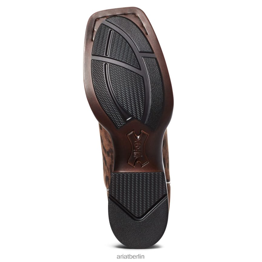 Ariat Primetime-Westernstiefel Frauen P4JJPR2167 verblasster Leopard Schuhwerk