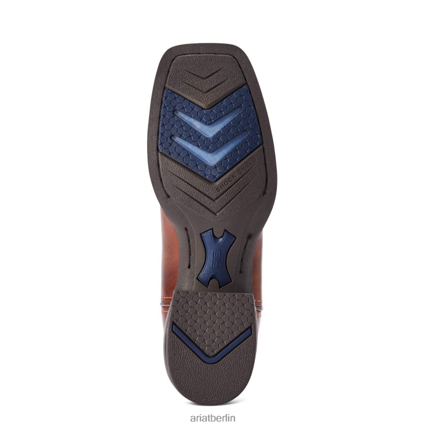 Ariat Rockdale Westernstiefel Frauen P4JJPR2134 natürlich Distressed-Braun Schuhwerk