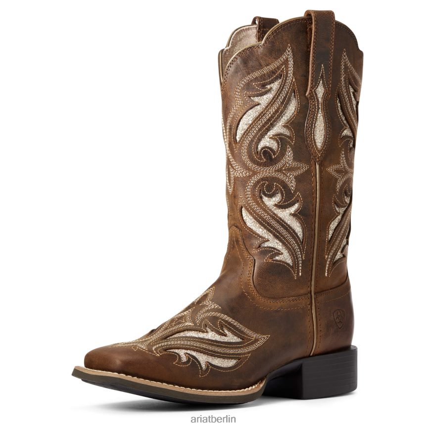 Ariat Round Up Bliss Westernstiefel Frauen P4JJPR2092 freches Braun Schuhwerk