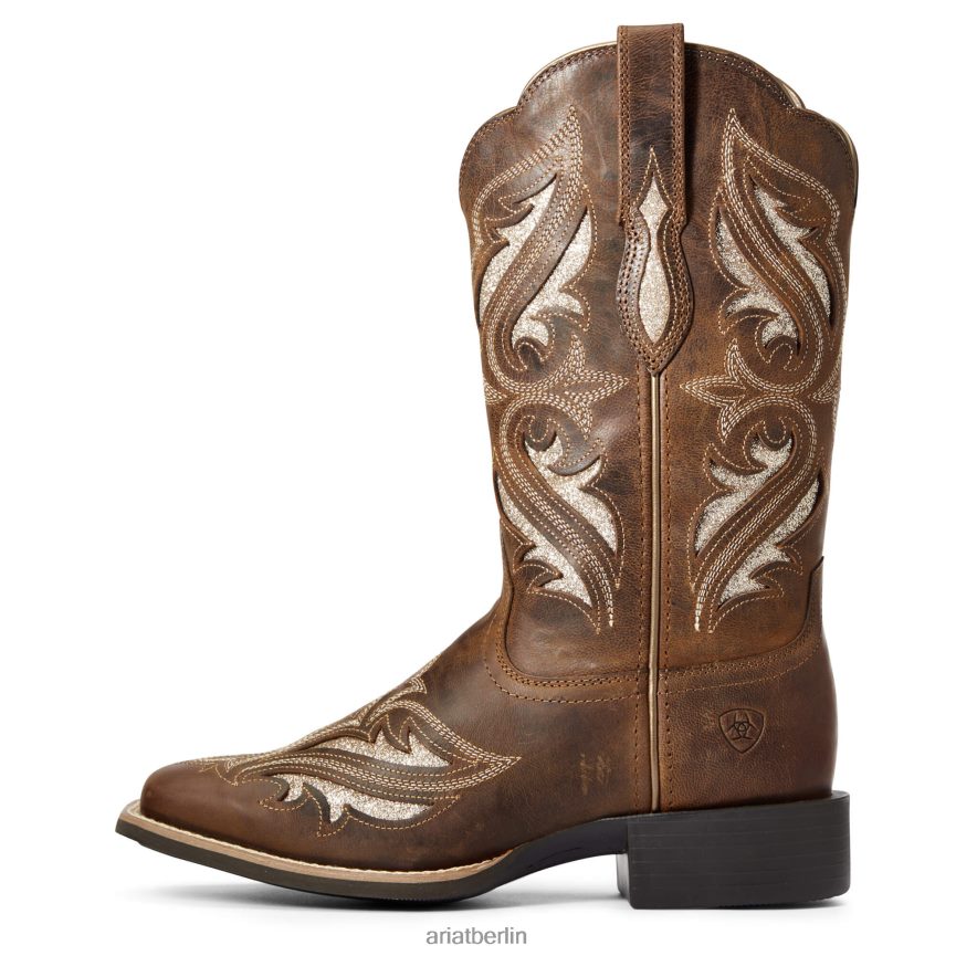 Ariat Round Up Bliss Westernstiefel Frauen P4JJPR2092 freches Braun Schuhwerk