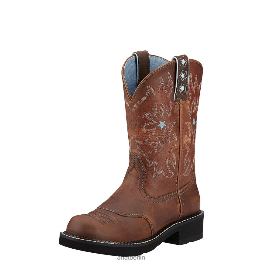 Ariat Wahrscheinlich Westernstiefel Frauen P4JJPR2132 Treibholzbraun Schuhwerk