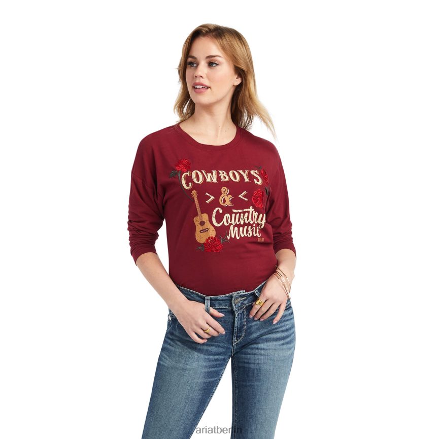 Ariat Dschungelkönigin-Top Frauen P4JJPR3217 rubaiyat Spitzen