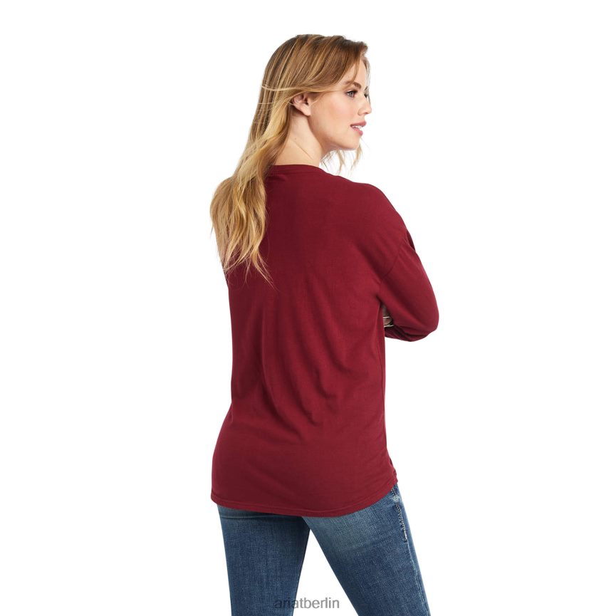 Ariat Dschungelkönigin-Top Frauen P4JJPR3217 rubaiyat Spitzen