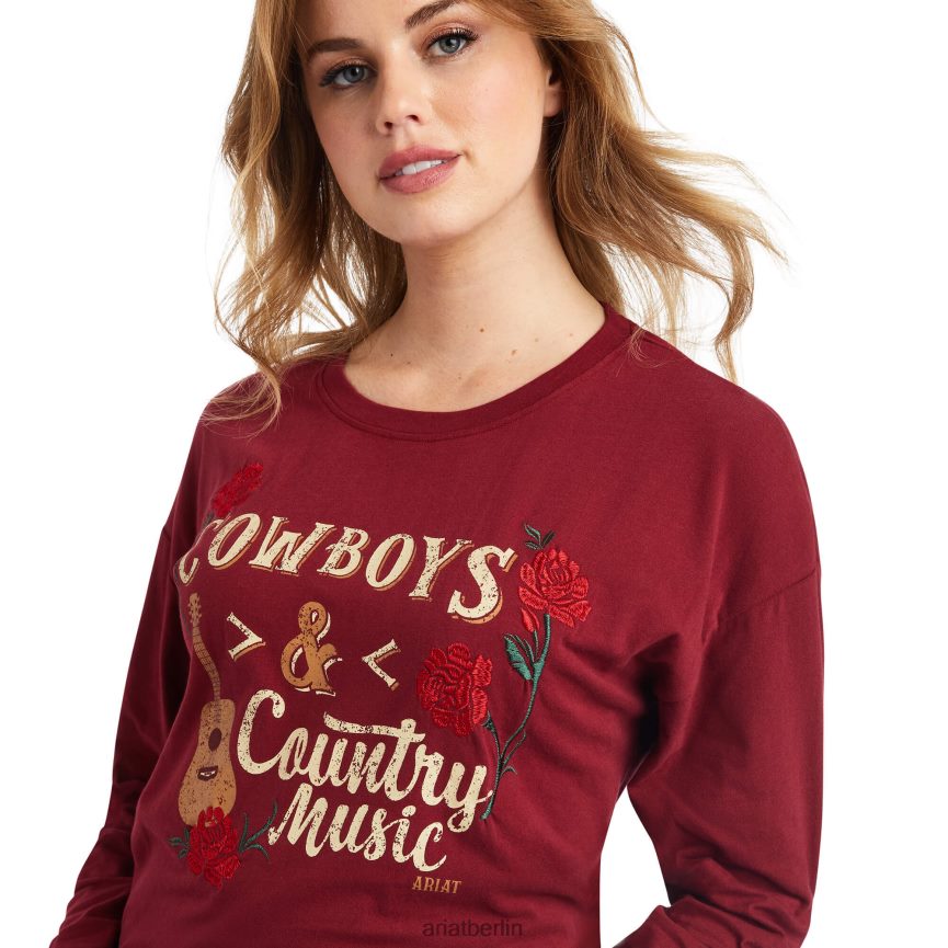 Ariat Dschungelkönigin-Top Frauen P4JJPR3217 rubaiyat Spitzen