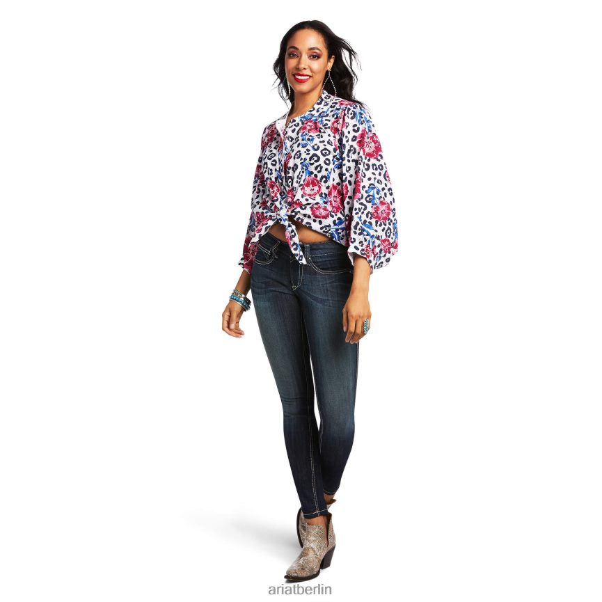 Ariat Glückseligkeit oben Frauen P4JJPR2958 Mehrfachdruck Spitzen