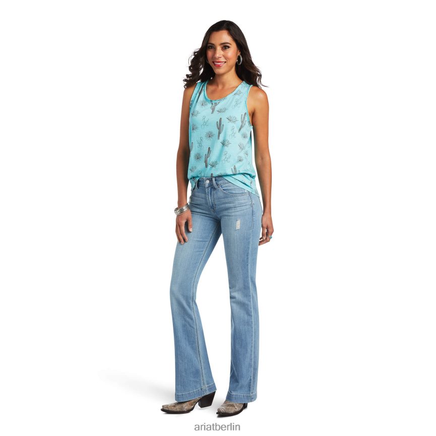 Ariat Kaktus-Wüstenpanzer Frauen P4JJPR2846 Mehrfachdruck Spitzen