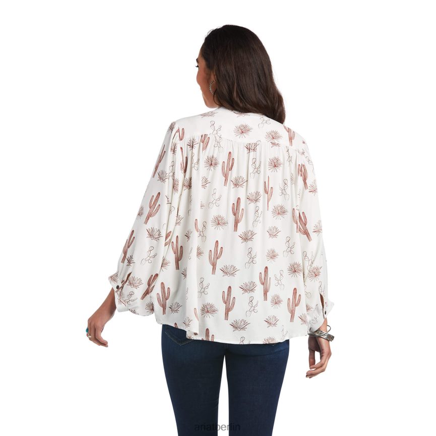 Ariat Kaktus-Wüstenspitze Frauen P4JJPR2808 Mehrfachdruck Spitzen