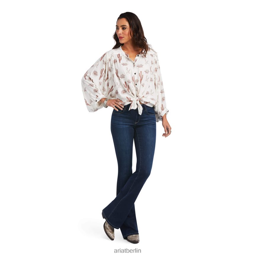 Ariat Kaktus-Wüstenspitze Frauen P4JJPR2808 Mehrfachdruck Spitzen