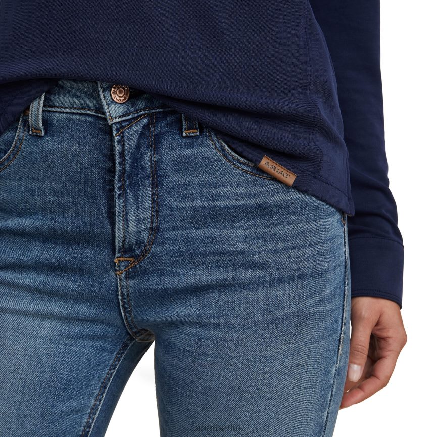 Ariat Overbrook-Oberseite Frauen P4JJPR2996 Marine Spitzen