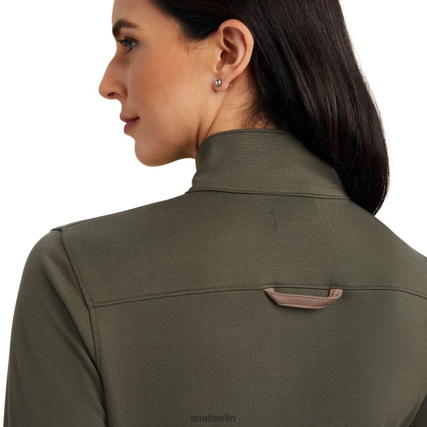 Ariat Overbrook-Oberseite Frauen P4JJPR3068 Erde Spitzen