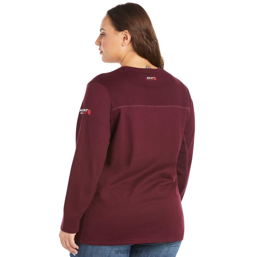 Ariat fr ac oben Frauen P4JJPR3016 Malbec Spitzen