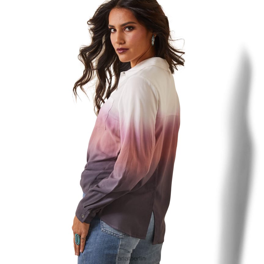 Ariat oben verblassen Frauen P4JJPR2758 Mehrfachdruck Spitzen