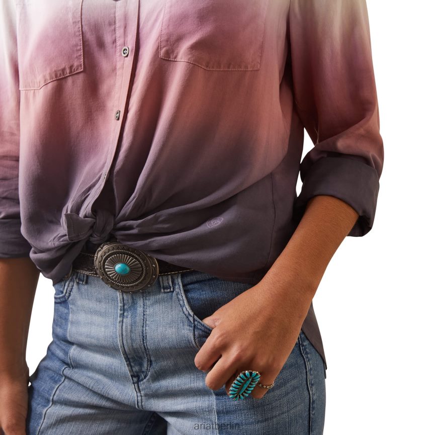 Ariat oben verblassen Frauen P4JJPR2758 Mehrfachdruck Spitzen