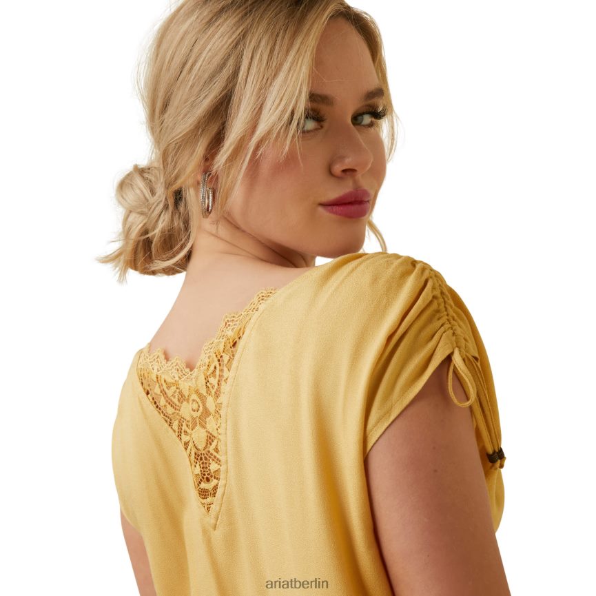 Ariat süßes Frühlingstop Frauen P4JJPR2947 Rattan Spitzen