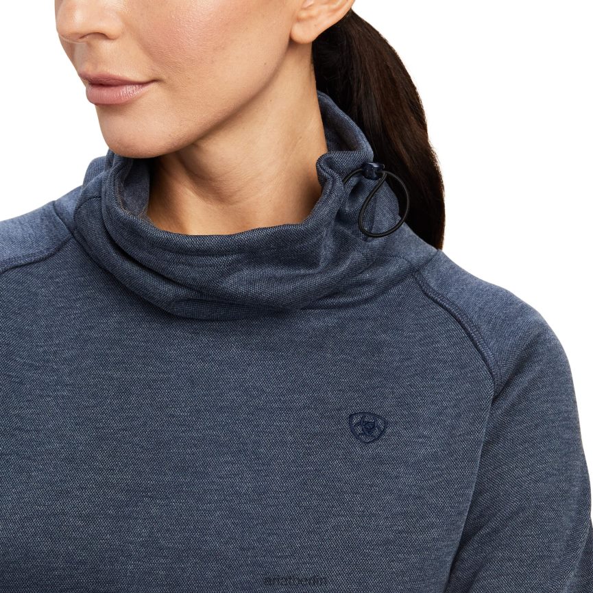 Ariat schlaues Top Frauen P4JJPR3226 Marinefinsternis Spitzen