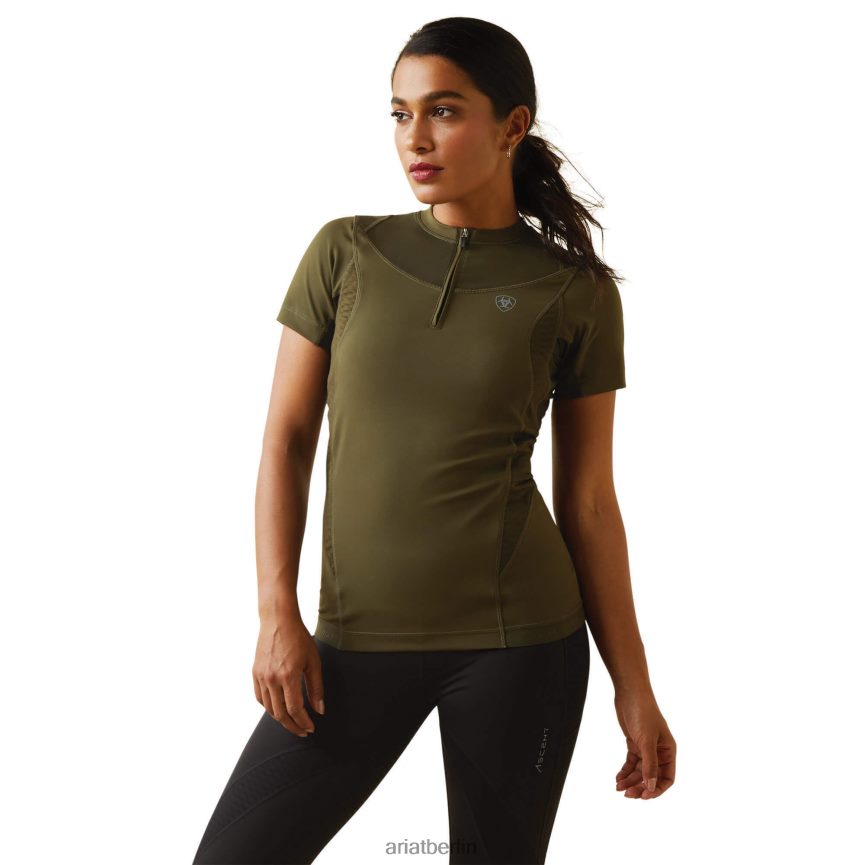 Ariat Ascent Crew Baselayer Frauen P4JJPR3199 Relikt Spitzen