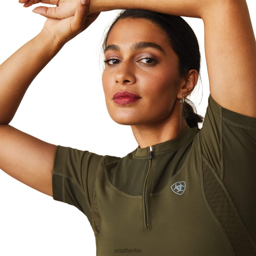 Ariat Ascent Crew Baselayer Frauen P4JJPR3199 Relikt Spitzen