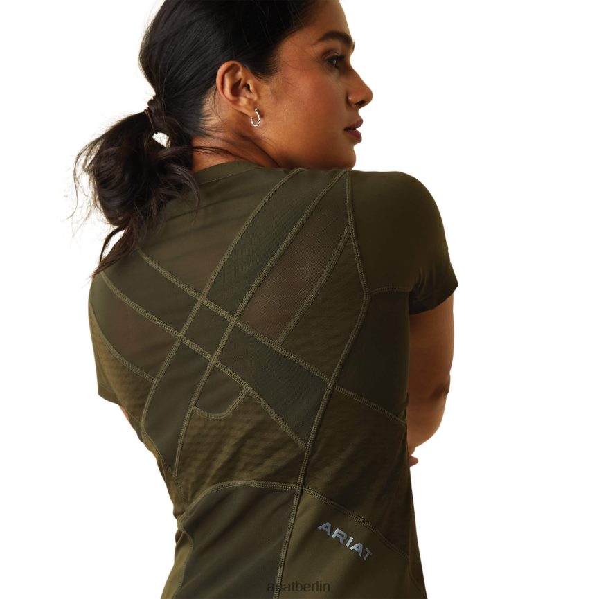 Ariat Ascent Crew Baselayer Frauen P4JJPR3199 Relikt Spitzen