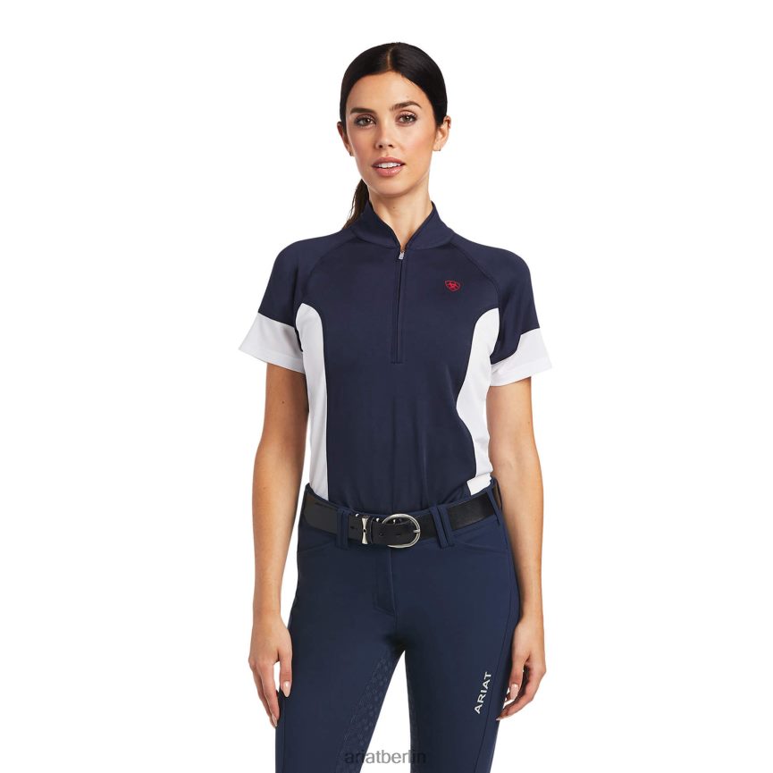 Ariat Baselayer aus Cambria-Jersey mit 1/4-Reißverschluss Frauen P4JJPR3146 Marine Spitzen