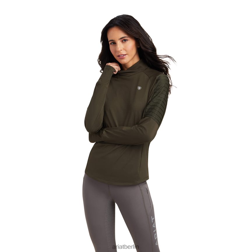 Ariat Facetten-Baselayer Frauen P4JJPR2826 Waldnebel Spitzen