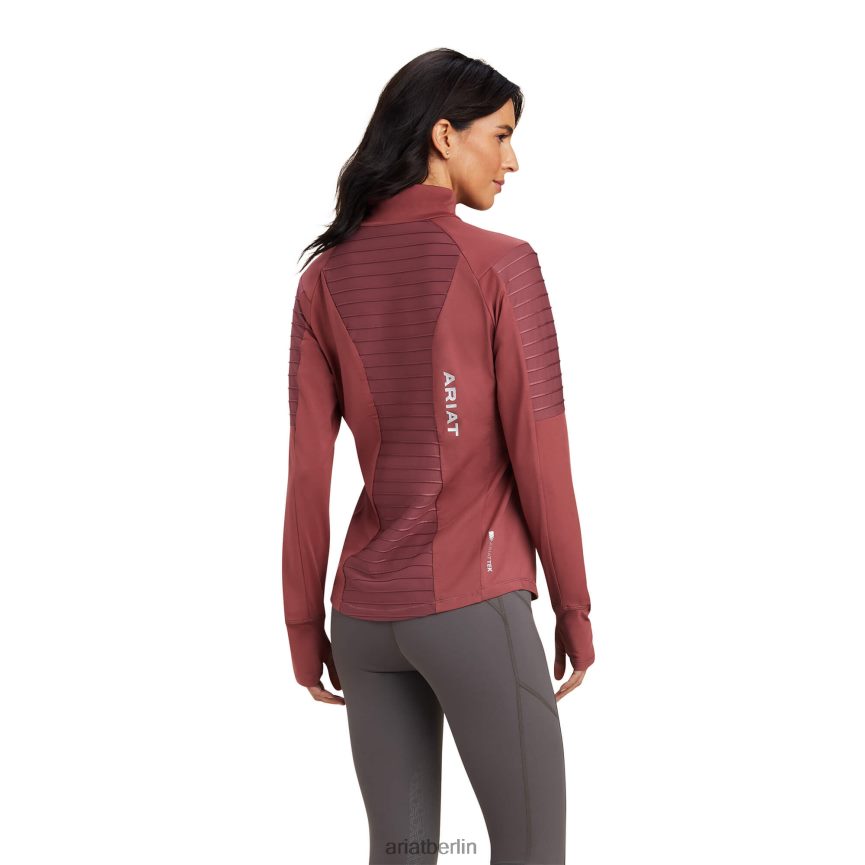 Ariat Facetten-Baselayer Frauen P4JJPR3253 wilder Ingwer Spitzen