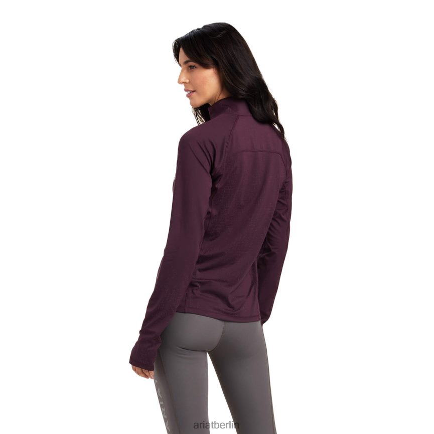 Ariat Lumina Lowell Baselayer Frauen P4JJPR3272 Maulbeere Spitzen