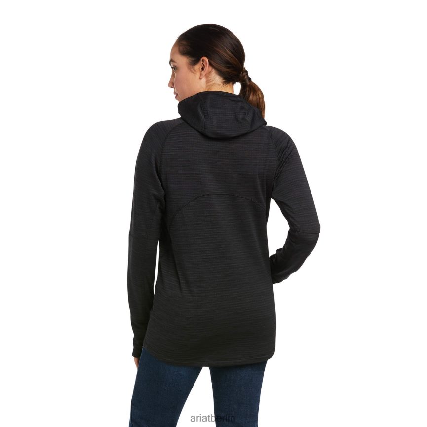 Ariat Rebar-Gitter-Sturmhauben-Basisschicht Frauen P4JJPR3181 Schwarz Spitzen